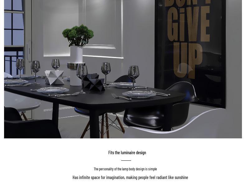 LED Musical Note Pendant Light - Modern, Irregular Design for Living Room, Restaurant, or Nordic Dining Spaces