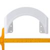 2PCS Flexible Helmet Holder Worker Storage Helmet Hanger Stand Hard Hat Rack  for Workshop Office