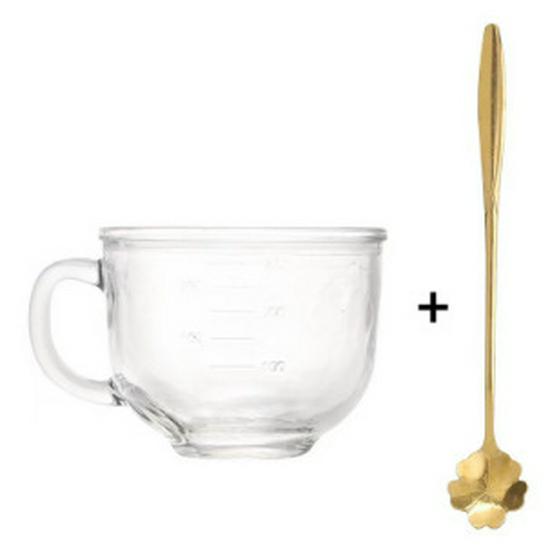 Large Capacity Glass Oatmeal & Yogurt Breakfast Cup