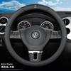 Universal Nappa Leather Steering Wheel Cover Volkswagen Jetta Passat Lavida Tiguan L Sagitar Touran Atlas Cross Sport