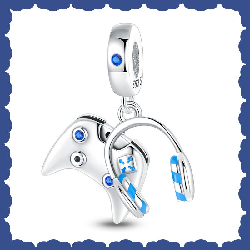 Sell New Copper Music Series Guitar Violin Charm Beads Fit Brand Original Bracelet Diy Fine Jewelry Making