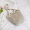 Large-capacity Design Handbag New Hollow-woven Lazy Literary Seaside Leisure Shoulder Armpit Bag