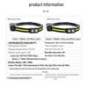 Outdoor Gesture Sensor Rechargeable Headlamp