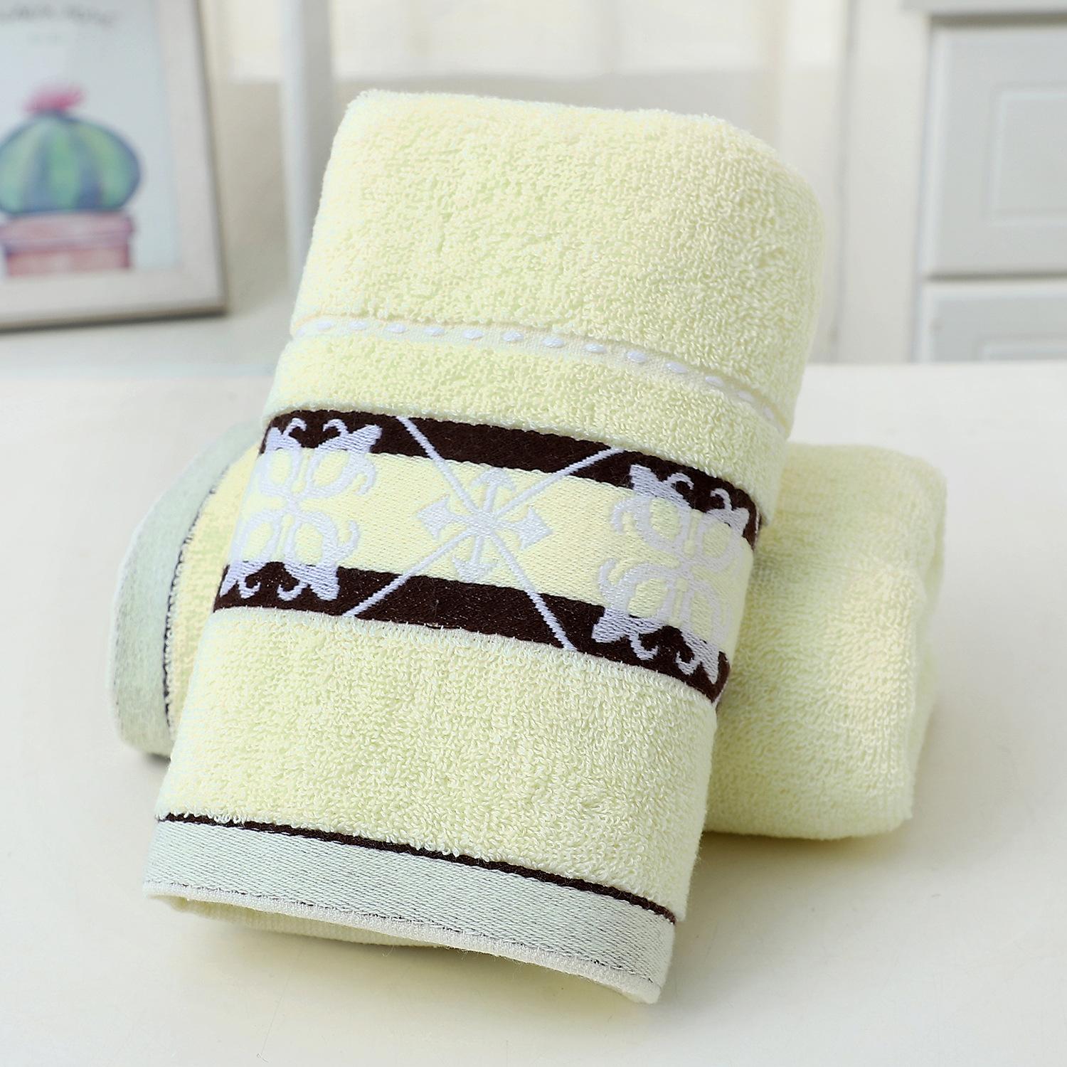 Pure Cotton Towel Latest Style Facial Towel Gift Idea Supermarket Towel Pure Cotton Fine Durable Durable Useful Useful 33*73