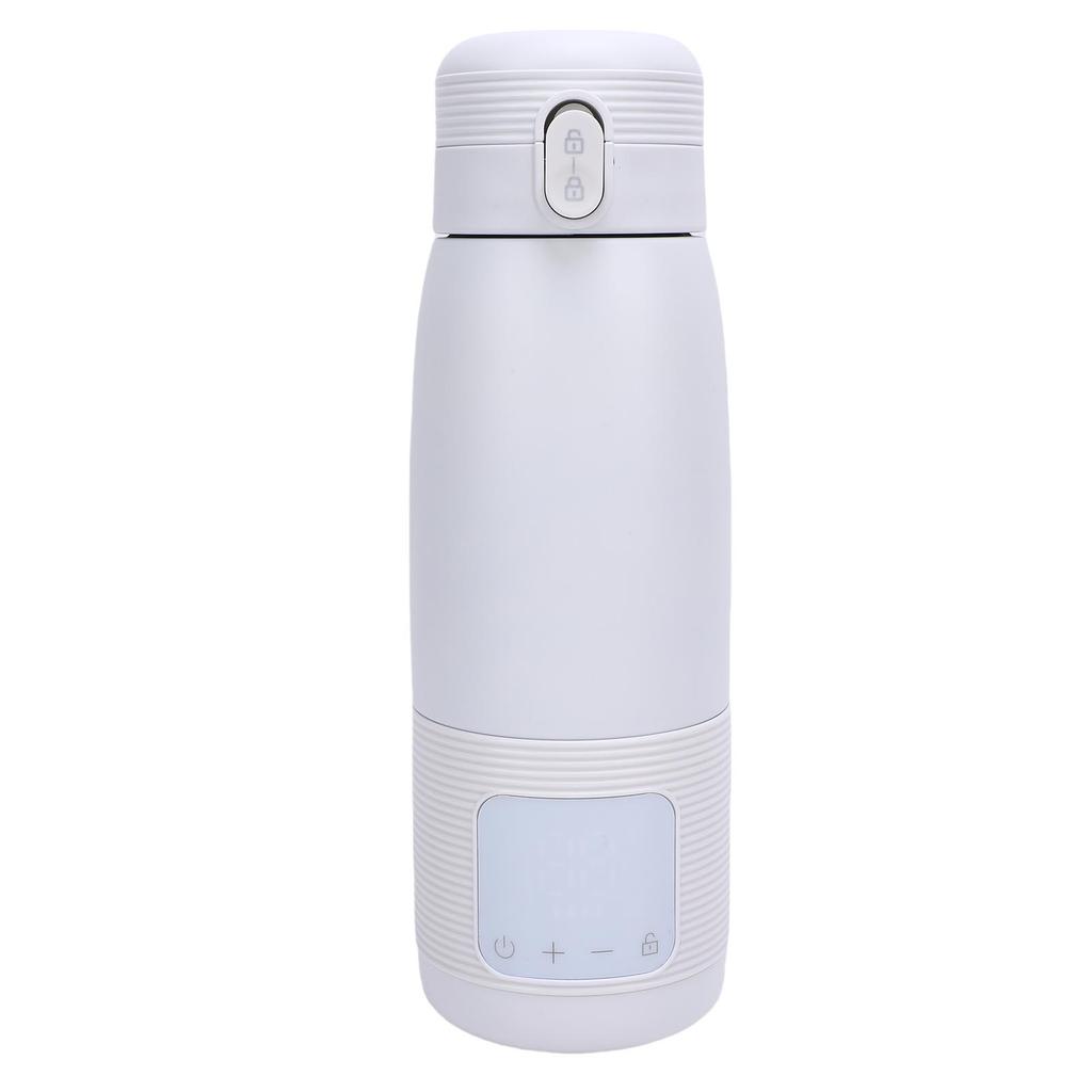 Încălzitor portabil fără fir pentru lapte, cu baterii, încălzitor de biberon pentru călătorie, control al temperaturii 37 grade Celsius 55 grade Celsius pentru