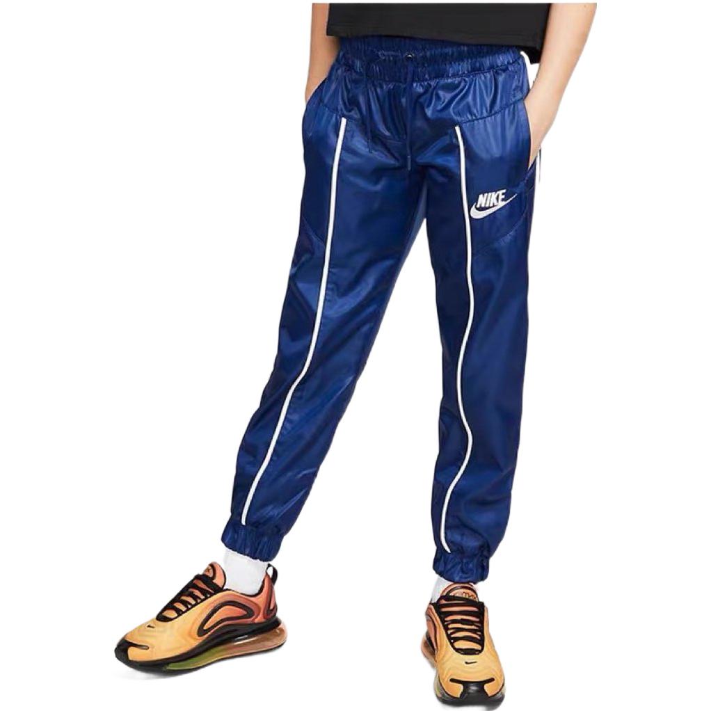 

Nike Kids Striped Cuffed Knit Joggers Kids bottoms Blue BV2751-492 M