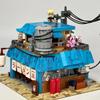 Keeppley Building Block Animation NARUTO Rāmen Ichiraku Street View Assembly Model Toy Ornaments Collection Gifts