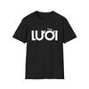Luoi Tshirt Lazy Funny Vietnamese Slang Streetwear Tee Fun Black Foreigner