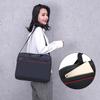 1 Piece 15.6 Inch Laptop Shoulder Handbag Zipper Shoulder Bag Business Portable Nylon Computer Handbags Simple Style
