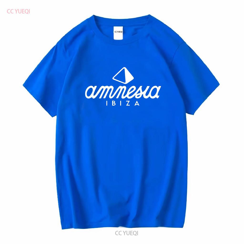 Amnesia Club Ibiza T Shirt Party Rave Dance Top Summer Spain Raver Carl Cox Vintage Washed Top For Everyday Wear Slightly