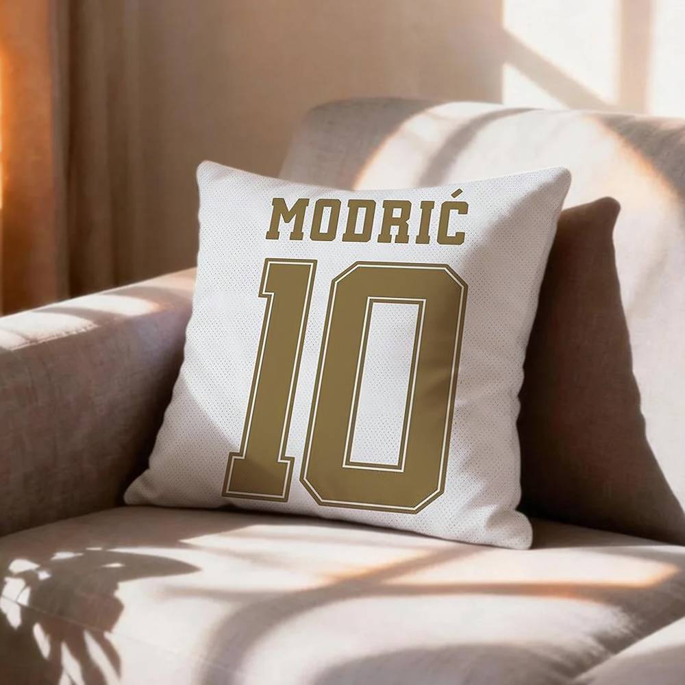 Legendary Midfielder Luka MModric  Pillow Case Pattern Printed Pillowcase For Living Room Sofa Cushion Cover