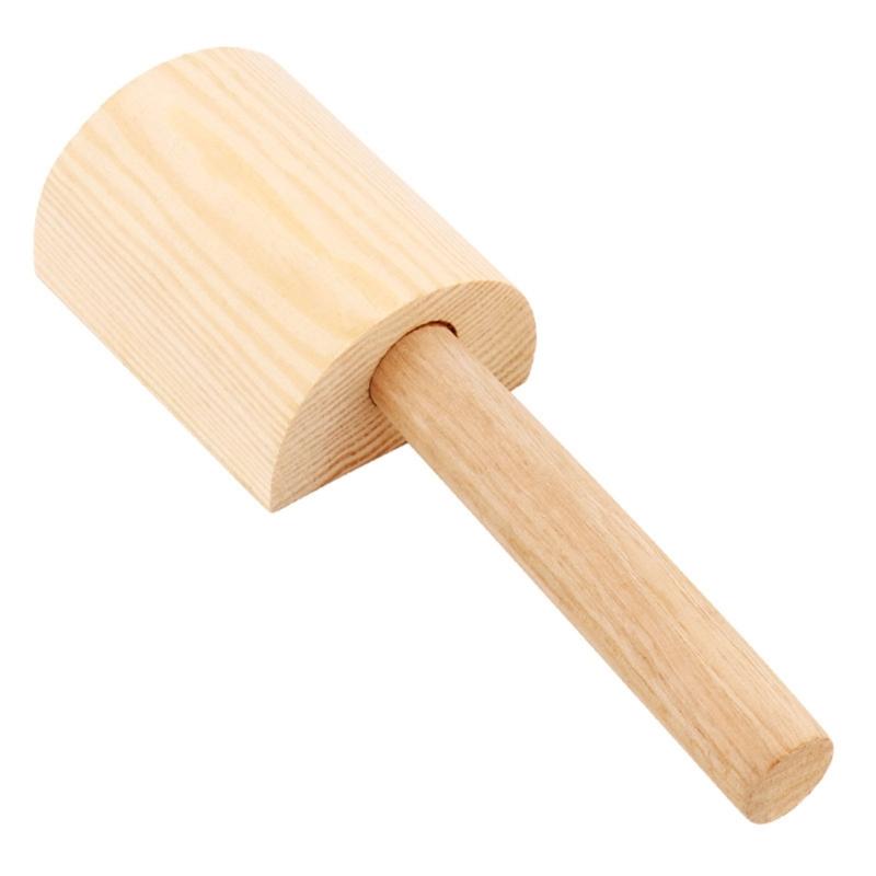 

Wood Pottery Paddle with Handle, Pottery Clay Tool Pottery Paddling Tool for Clay Pottery Ceramic Molding, Cup Ribbing 1
