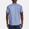 Under Armour Casual Training Round Neck T-Shirt Men Tops Blue 1365216-420