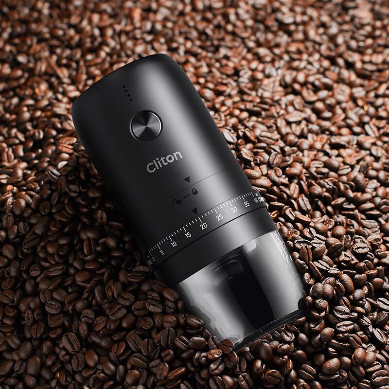 CLITON Electric Coffee Grinder & Pour-Over Set