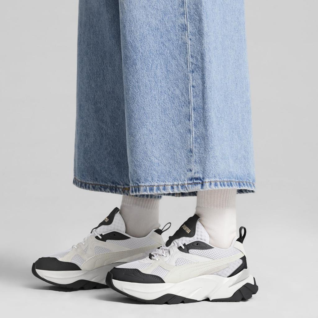 PUMA SOPHYR Sneakers 2024 Black Size cm Women's 397736, Fall/Winter Colors White, (05), 22.0