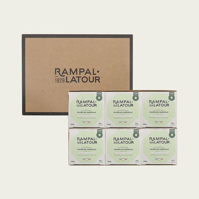 Рампаль Латур Марсель Блан 150 г набор из 6 штук Marseille Blanc 150g 6-piece set