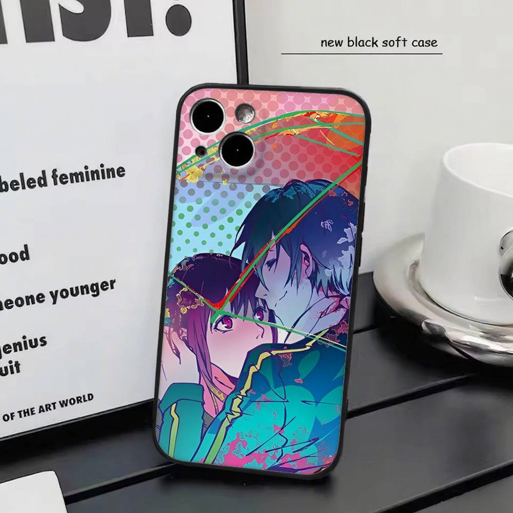 Noragami For iPhone 17 Air 16 15 14 13 12 11 Pro Black Soft Cover Phone Case