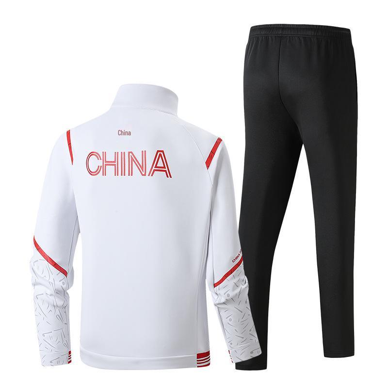 Customizable Chinese Team Sports Suit for Men & Women - Spring/Autumn Training & Competition Gear