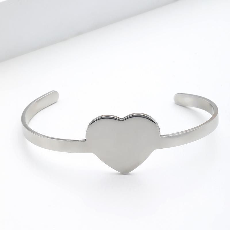 Multicolor Laser-Engraved Stainless Steel Bracelet - Personalized Holiday Gift