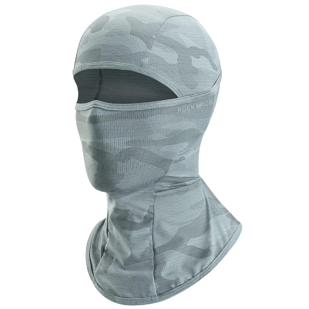 ROCKBROS Balaclava Summer Use Cooling Face Cover Beanie UV Cut Sunburn Prevention Breathable Lightweight Quick-Drying Stretchable Cycling Motorcycle