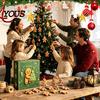 Christmas Tree Ornament Set 2026 Gingerbread Man Advent Calendar, 24 Day Countdown Decoration for Calendar Kids Adults, Festive Holiday Tabletop
