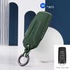 For Volkswagen Vw Touareg      Suede Remote Car Key Case Shell Keychain For Vw Touareg Leather Key Case