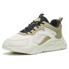 Anta Textile, Synthetic Leather Comfortable Cushioning Breathable Low Top Sports Casual Shoes Men's White Green Sneakers