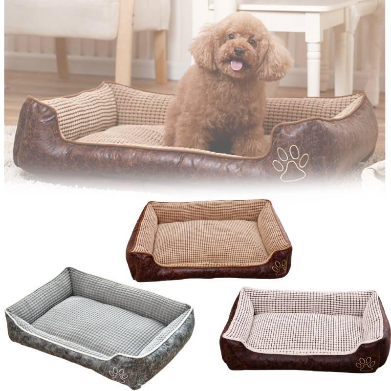 Acornpets Coffee Deluxe Color Dog Bed Cat Pet Pillow Fleece Small Or Dogs Medium