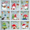 Christmas Decorations, Static Cling Glass Door Stickers, Christmas Gifts, New Year's Day Window Decorations, Scene Setups