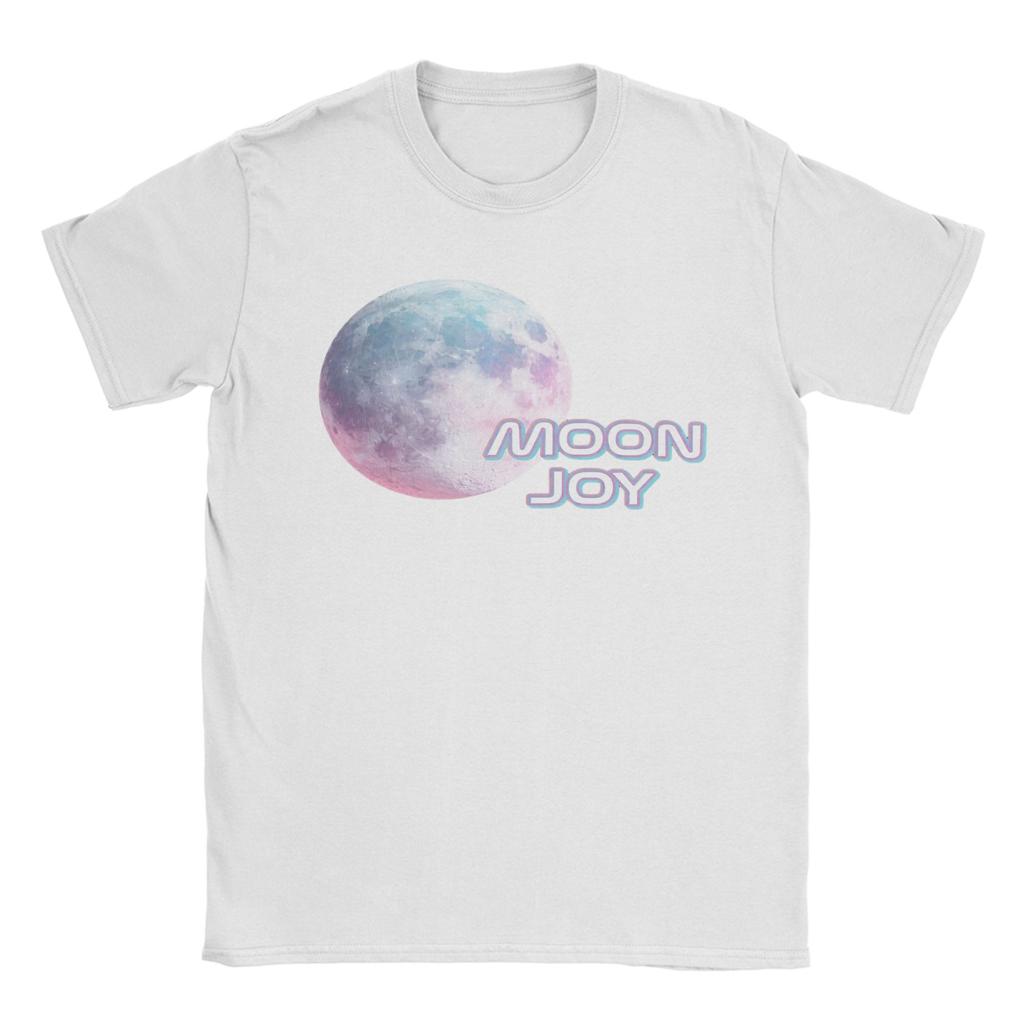 Unisex Copy Moon Joy Artemis II Space T Shirt Pure Cotton Tops Novelty Short Sleeve Round Neck Tees New Arrival TShirt