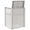 Garden Dining Chairs 2 Pcs White and Anthracite PP
