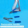 1PC Single Hole Punch 1/4” Paper Hole Puncher for Crafts, One Hole Puncher with Blue Soft Grip Handle, Handheld Circle Punch for Paper Crafts