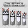 Golf Cover Club Headcover PU Leather Wrap Sleeve Universal Protective Covers for
