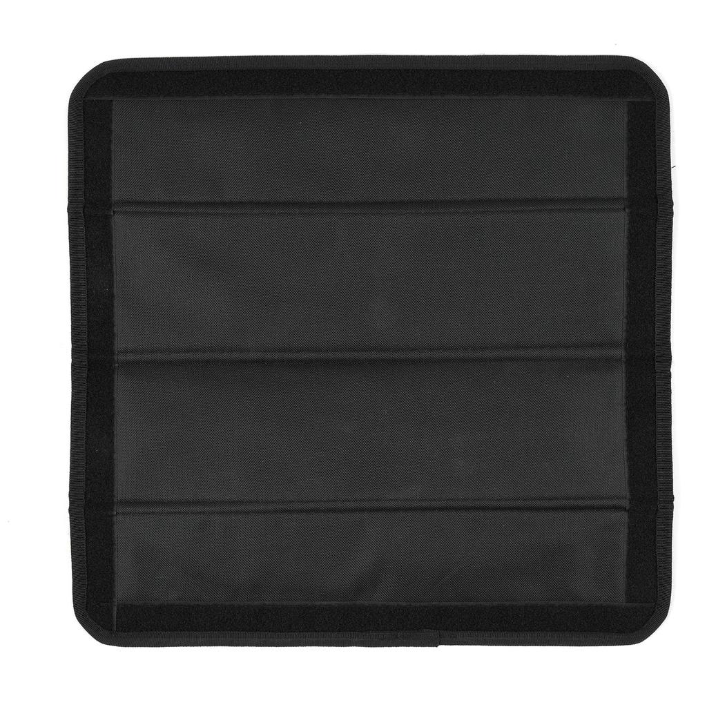 RV Window Shade, Foldable Magnetic RV Skylight Shade Cover UV Rays Protection Trailer Window Cover (16 *16 , Black)