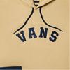 Vans Patchwork Letter Logo Embroidered Vintage American Sweatshirt Unisex sweatshirt Terracotta VN0002HBYUU