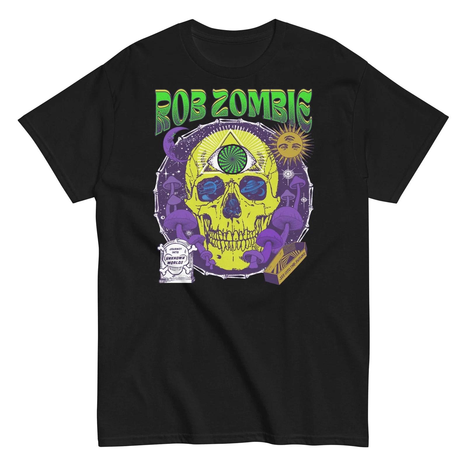 Rob Zombie - Yellow Skull T Shirt XXXXL