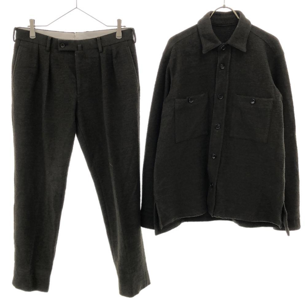 

heliopole made in Japan Shirt jacket Setup 46 khaki Men s Used