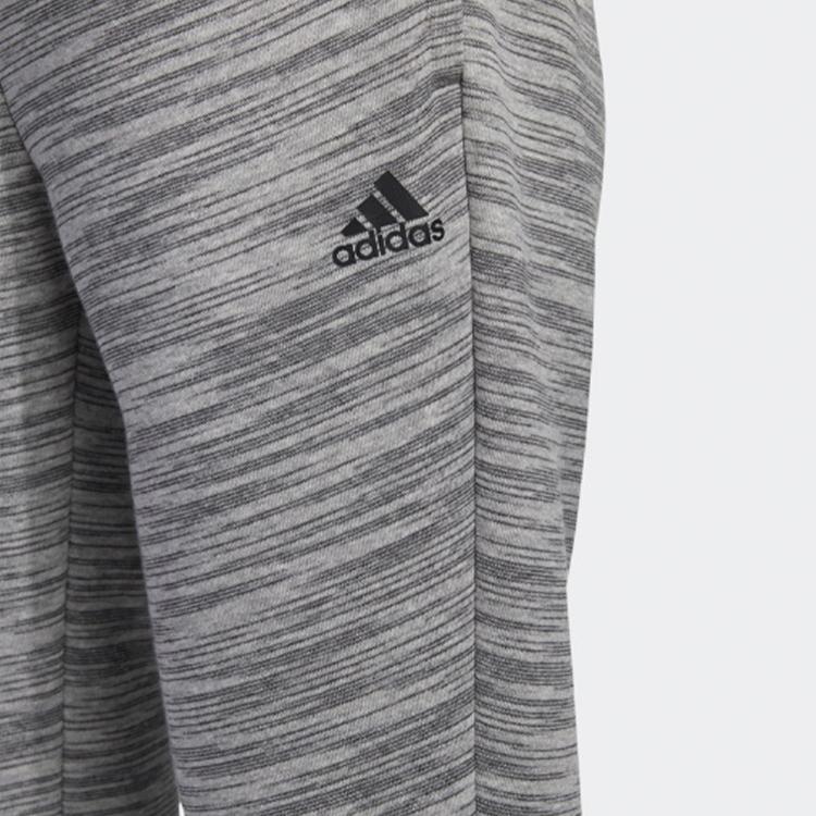 Adidas Comfortable Knitted Sports Long Pants Women Bottoms Gray GE1129