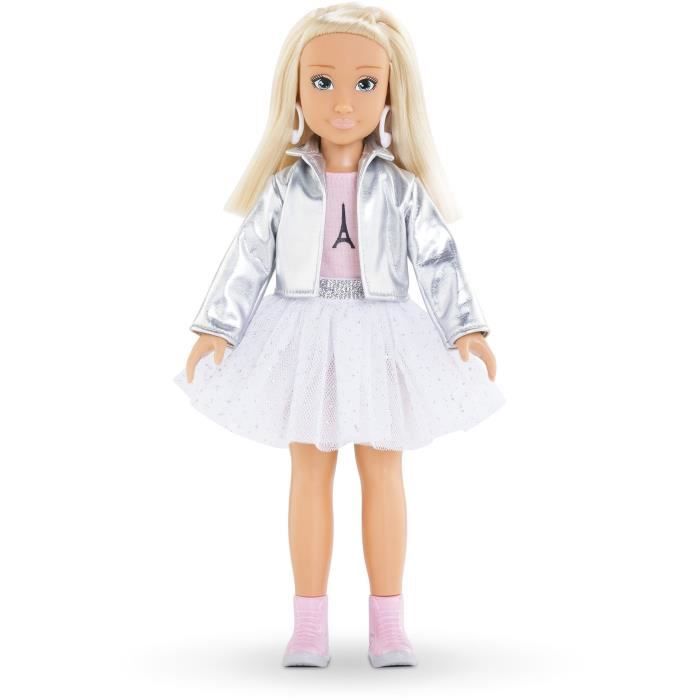 Poupée Mannequin - COROLLE - Valentine Fashion Week Paris - 28 cm - 4 accessoires - Senteur vanille - Dès 4 ans
