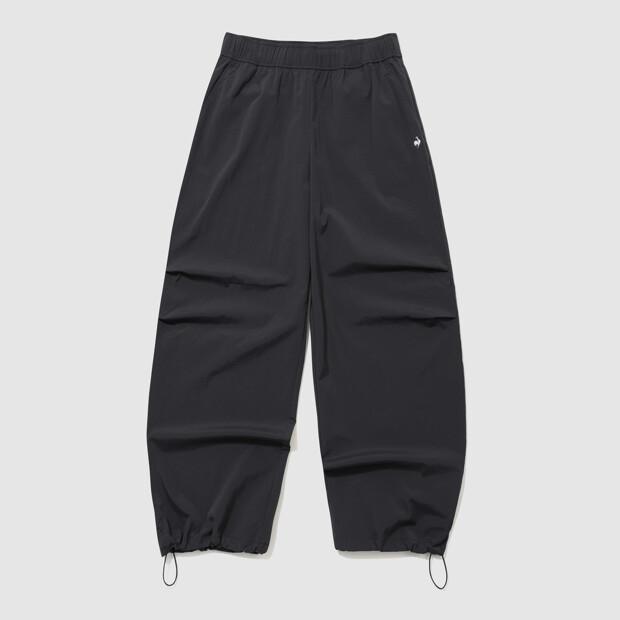 LECOQ Women'S Stretch Woven Loose Fit Pants - Black Qr122Opt22