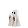 Resin Ghost Middle Finger Statue Cute Naughty Party Scene Desk Decor Gift Small Sculpture For Friends Home Decor All Saints' Day