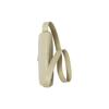 Burberry Small Saddle Crossbody Bag Light Yellow Textured Leather For Women Daily Travel Use