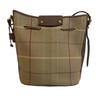 Burberrys purse Mega check canvas Shoulder Bag Khaki green canvas mens Used