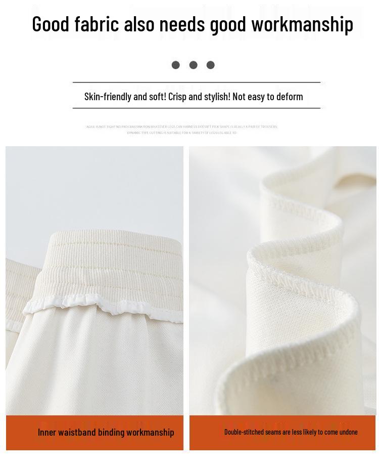 Spring & Summer Rhinestone Wide-Leg Loose Scythe Pants for Women