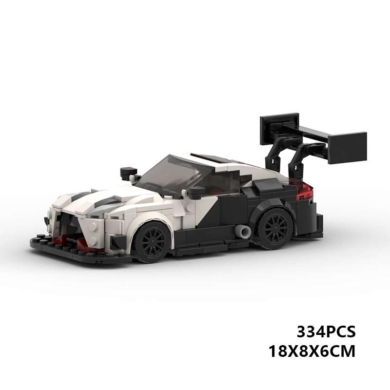 Customizable Building Blocks: Compatible with LEGO, Supercar Sports Racing Model for Kids' Education & Fun