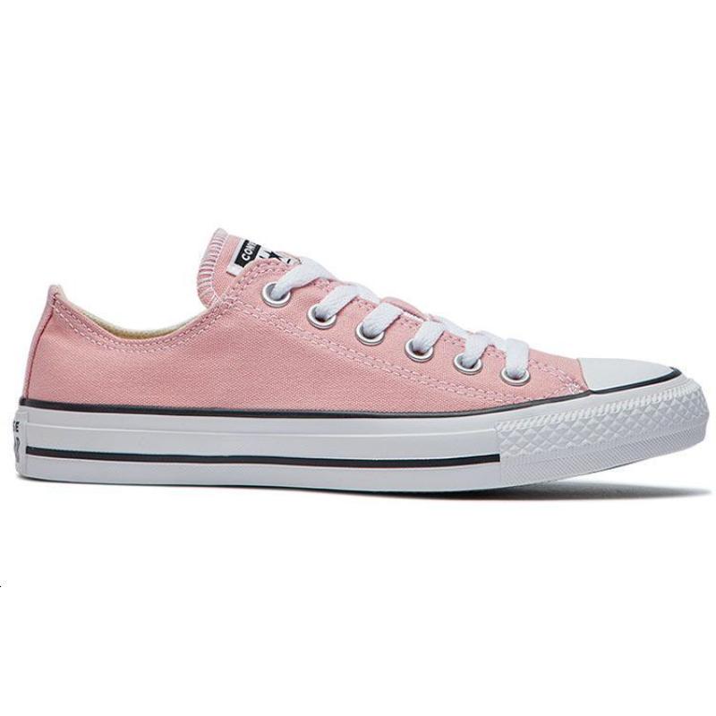 Converse Chuck Taylor All Star Comfortable and Breathable Low-Top Canvas Unisex Pink