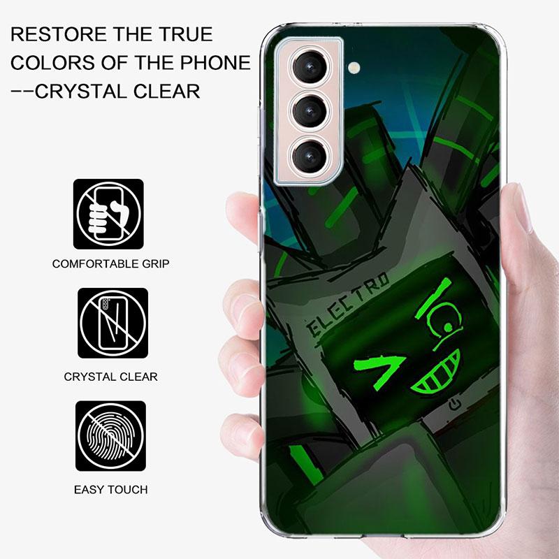 Geometry Dash Phone Case For Samsung A17 A56 A36 A26 A16 A55 A35 A25 A15 A05S Galaxy A71 A51 A41 A31 A21S A70 A50 A40 A30 A20S A