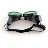 Round LED Glowing Glasses Punk Style Luminous Eyewear Fashion Light Up Glasses  Carnival Party