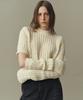 AHWE Rib Cable Sweater & Warmer_Ivory