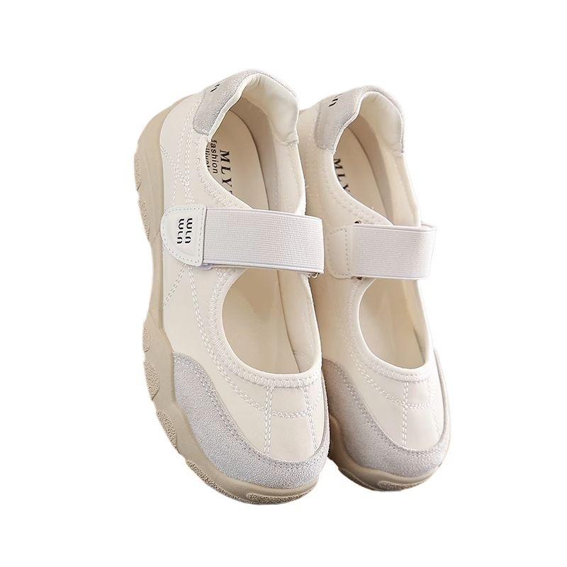Old Beijing cloth shoes women's summer breathable shallow mouth casual single shoes fashionable mother bag head sandals comfortable maternity shoes